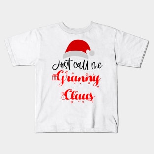 Granny Claus Kids T-Shirt